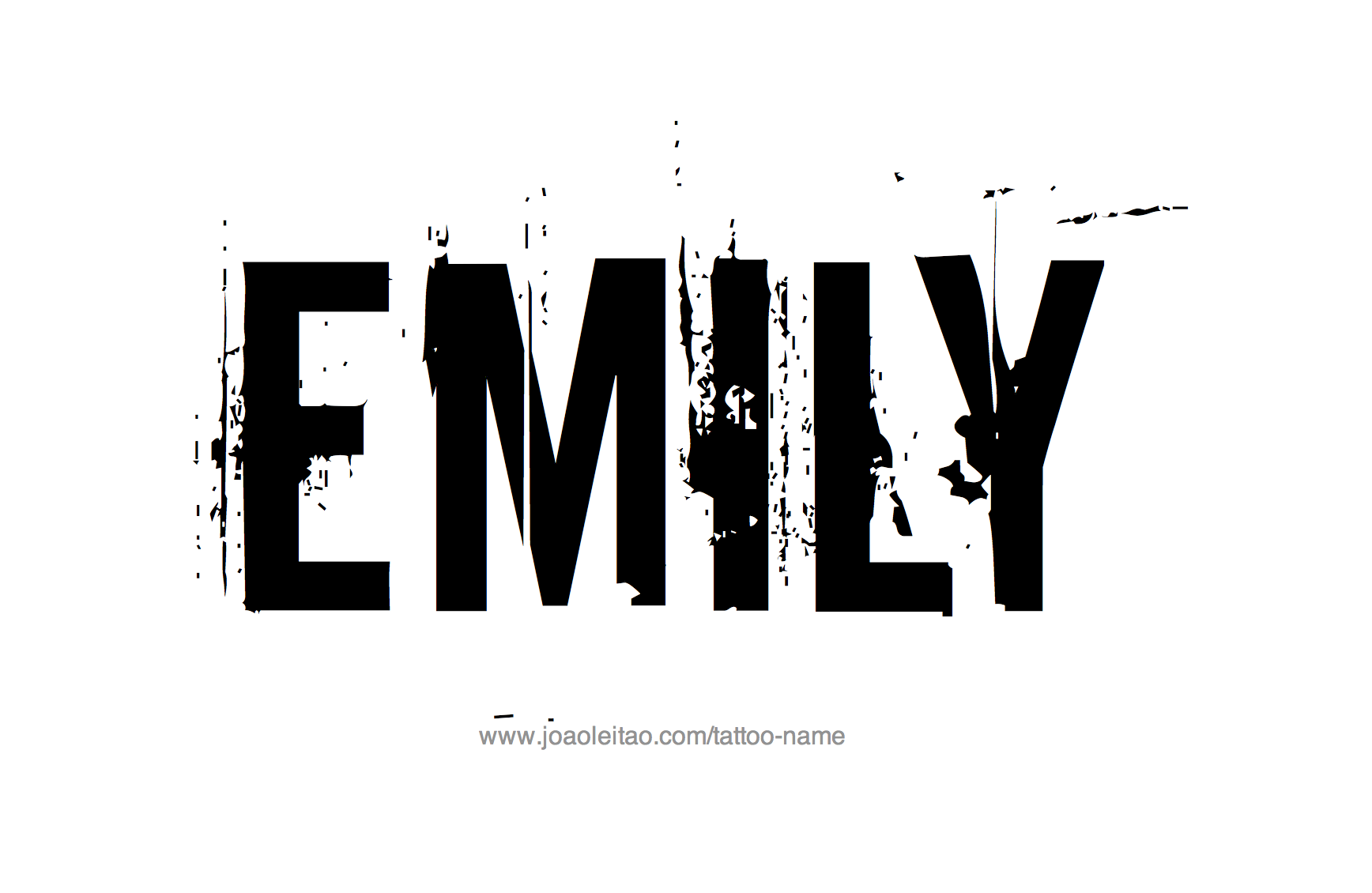 emily-name-tattoo-designs